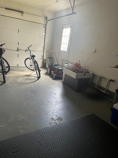 Garage with room for storage