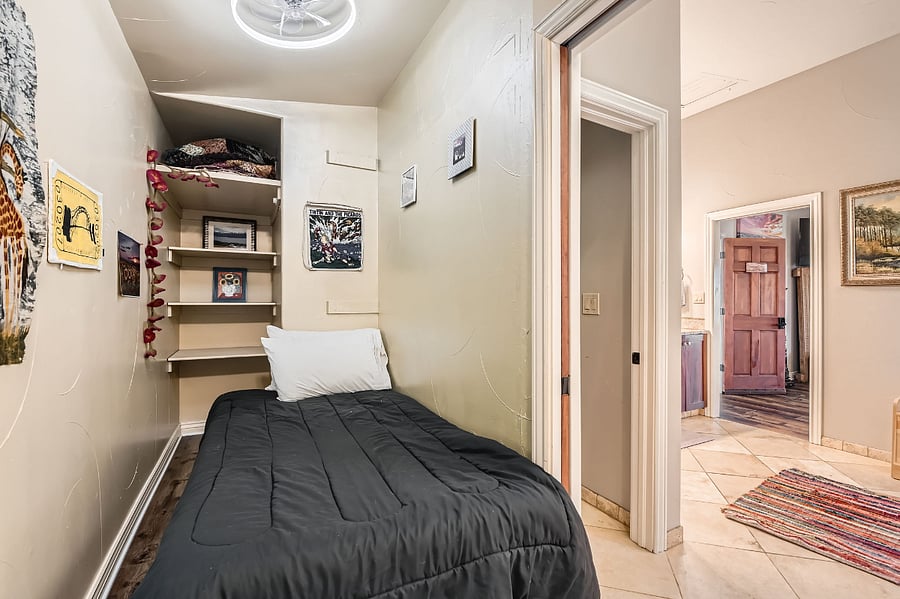 Families can stay close in the Sunrise Suite, even as each bedroom affords guests privacy.