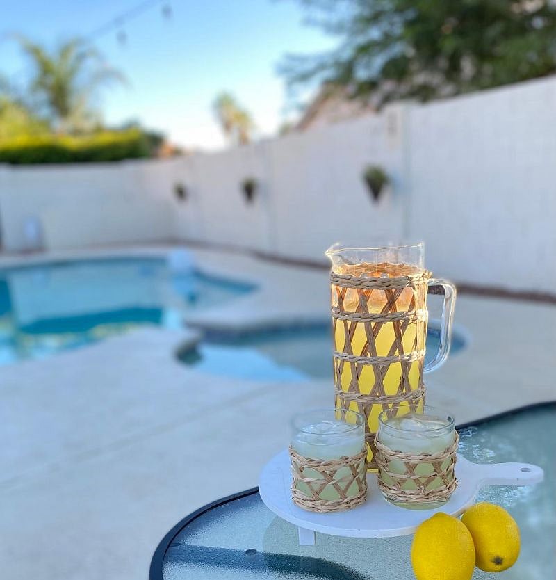 Pool side