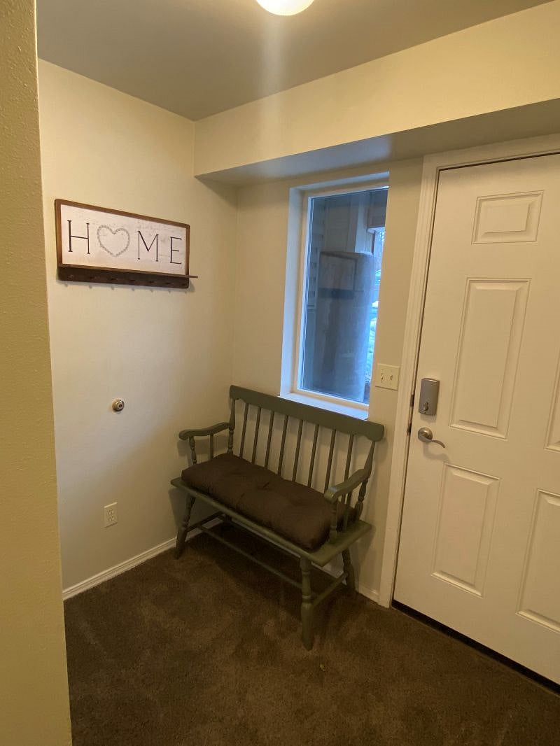 Back door, separate entrance