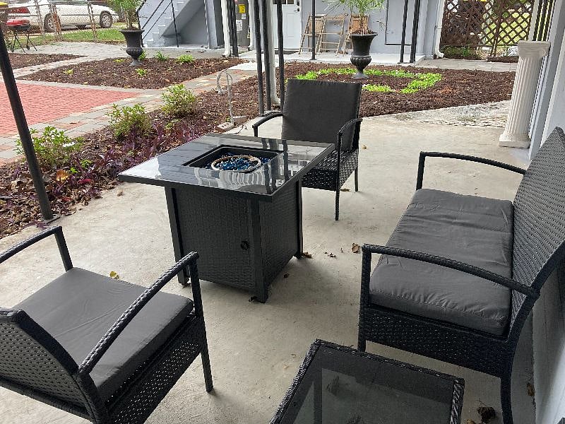 Enjoy the fire-pit
