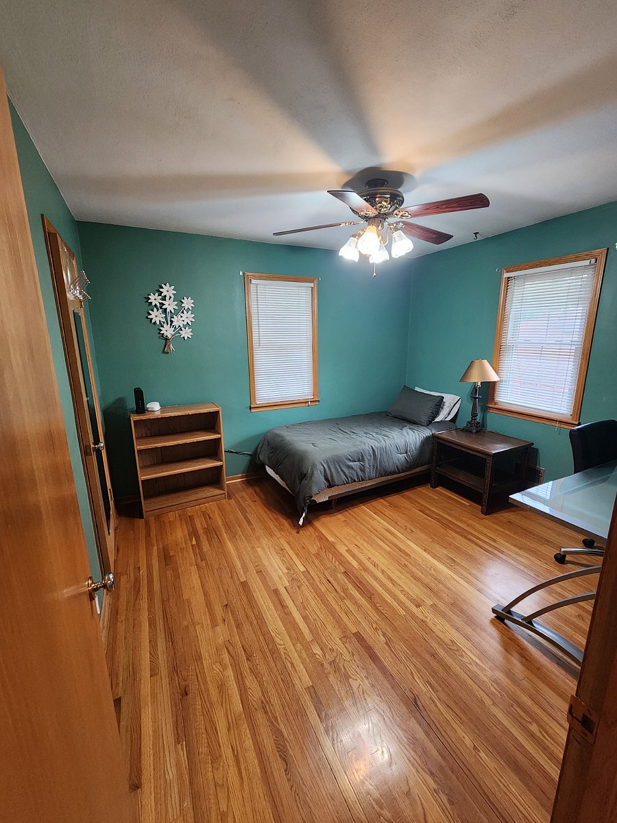 Office with twin bed