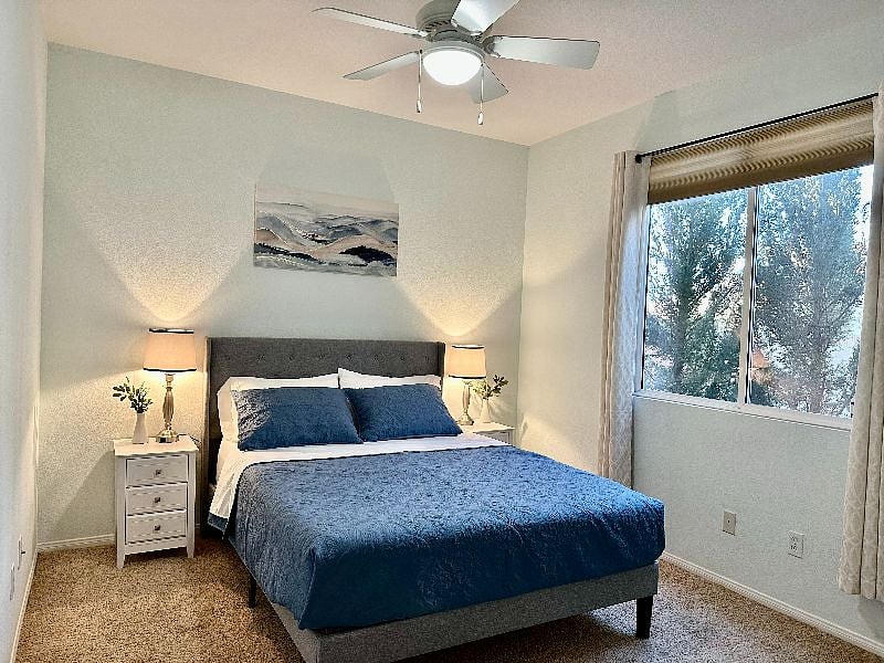Bedroom #2 with queen size bed