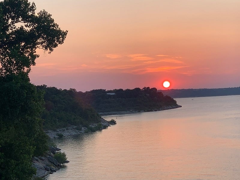 Live music and sunset view from Deadfish Grill
