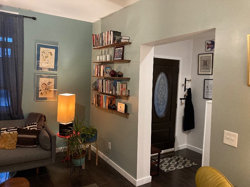 living room - otherside of stairway