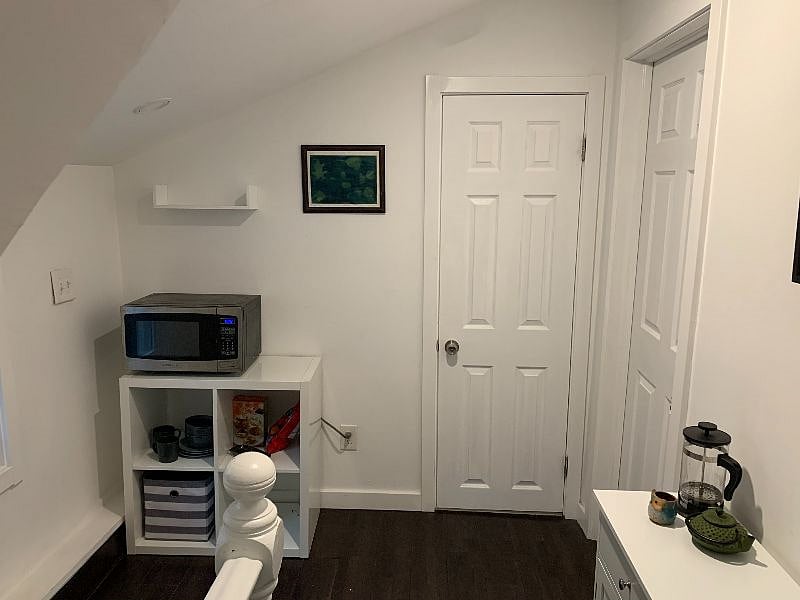 kitchenette down the hall