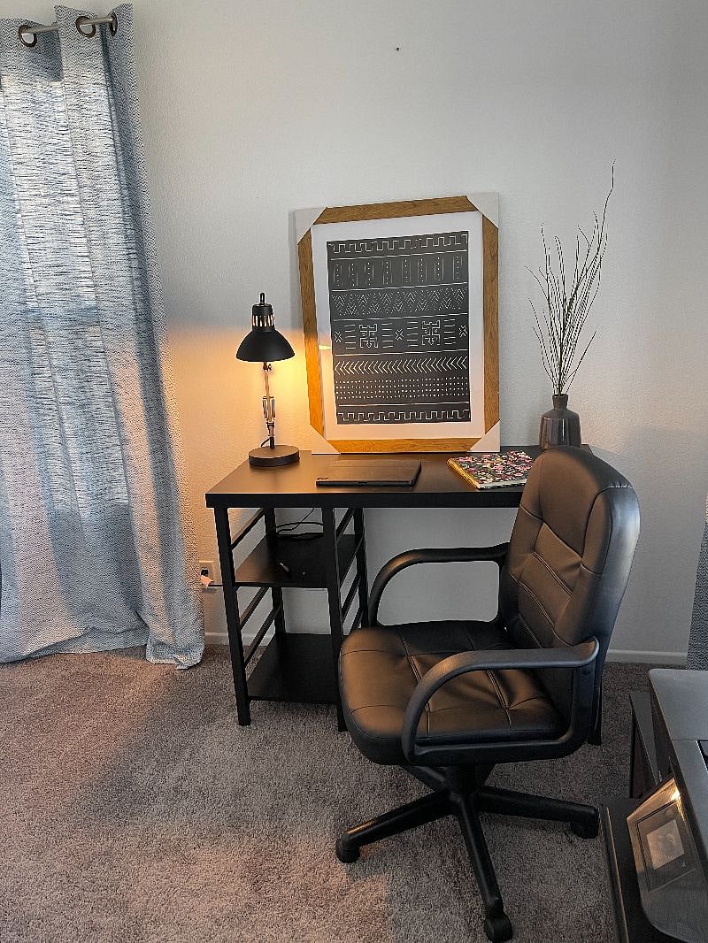 Office provides a quiet place to work or relax.  