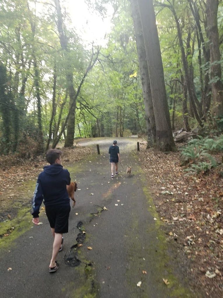 Waterboard Park trailhead 6 blocks from house