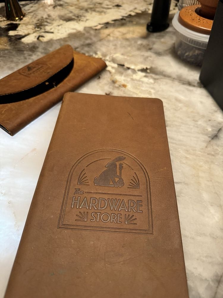The Hardware Store Cocktail Bar, 0.4 miles from house.