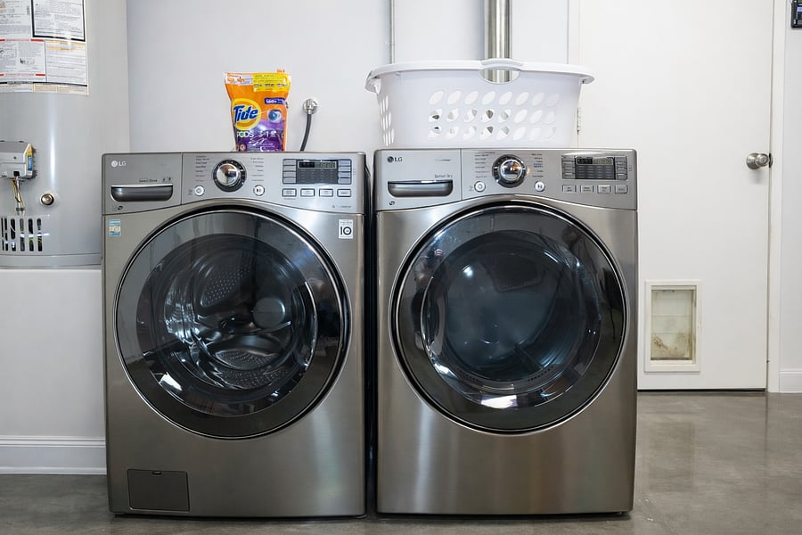 We've got the essentials covered! Washer, dryer, and pods, so you can focus on enjoying your stay