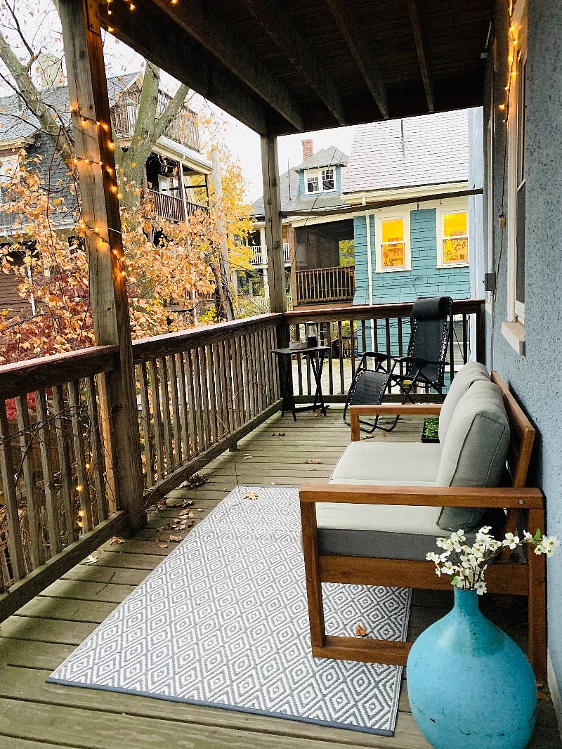 Back deck