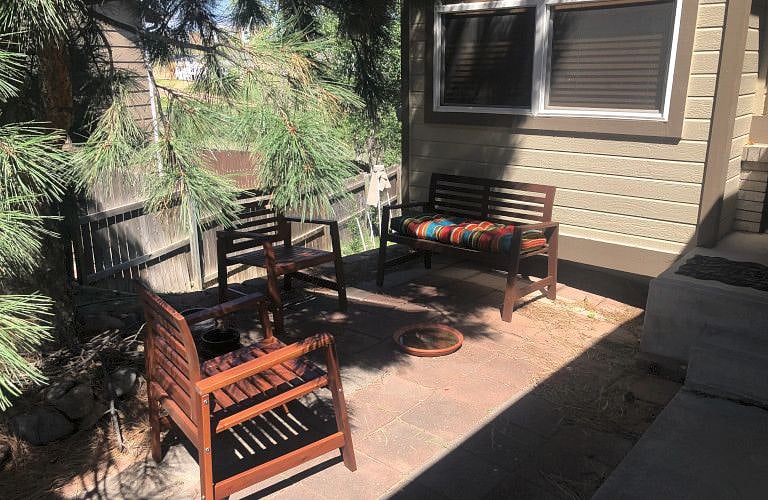 Front patio.