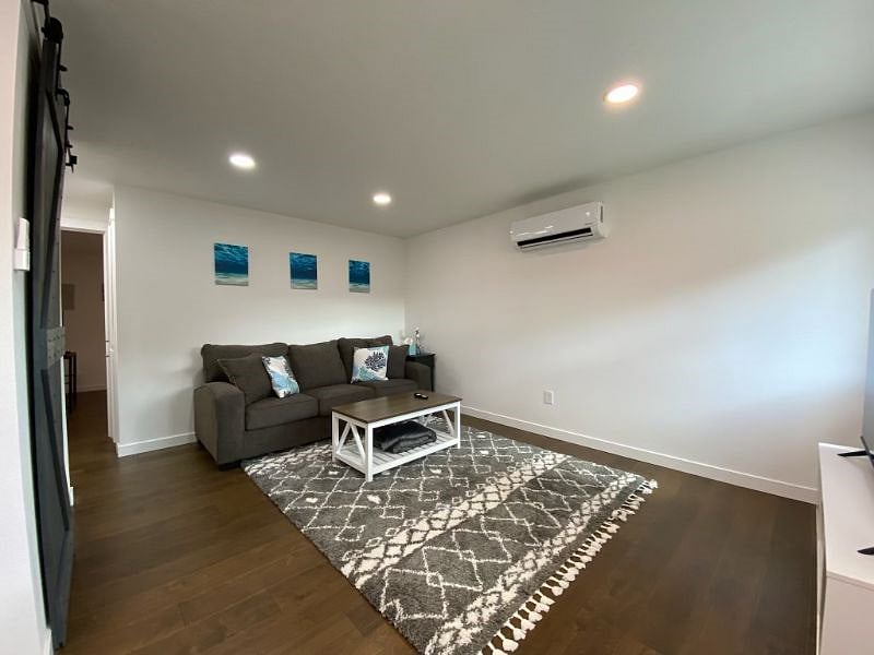 Living Room with sleeper sofa