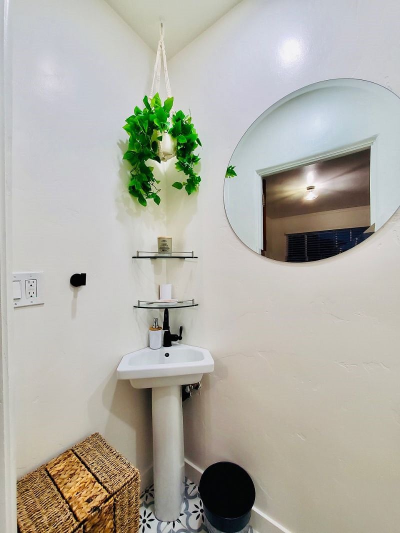 half bath in Master bedroom