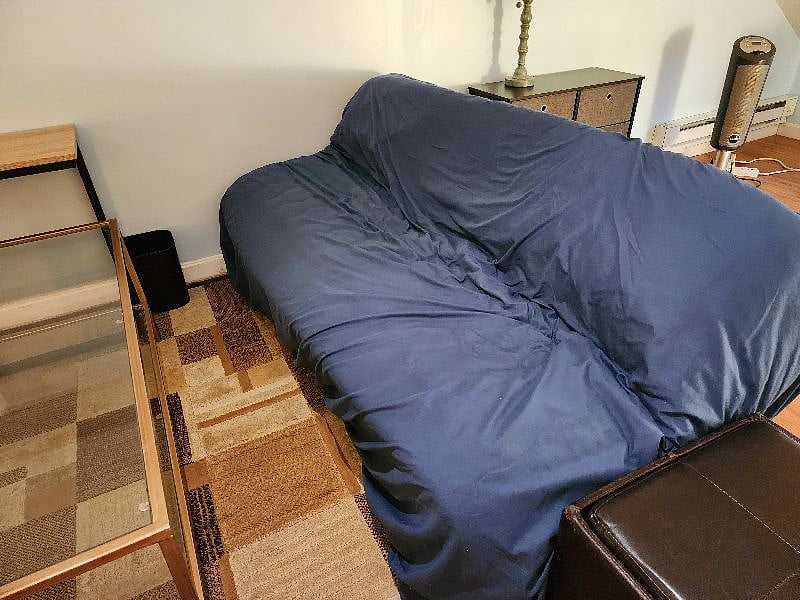 Futon/bed setup