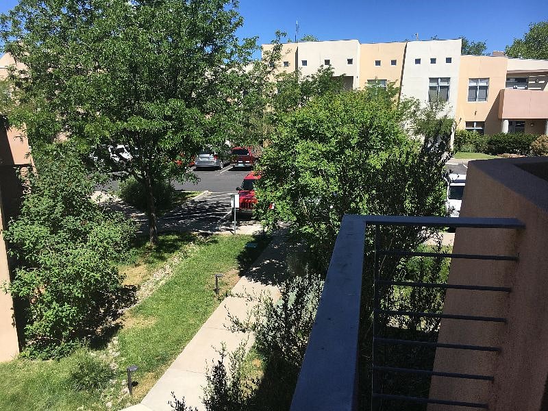 View of Parking Area from Deck