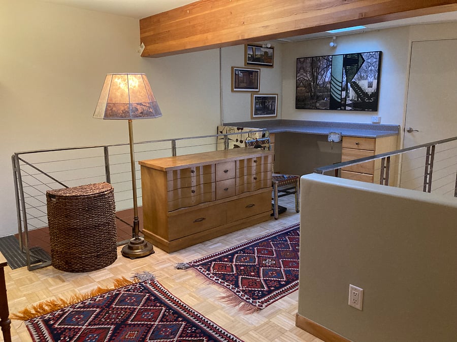 Dresser and Storage Area