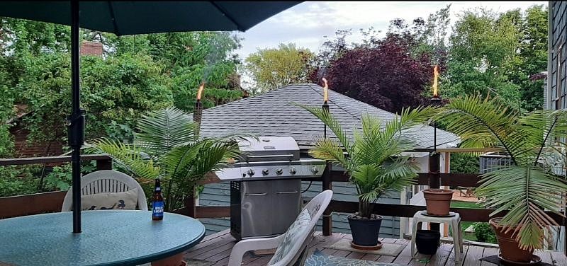 Back deck