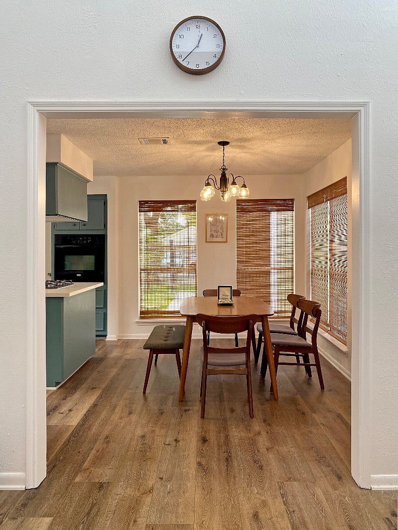 Kitchen and dining room