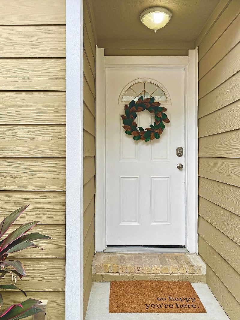 Keyless front door entry