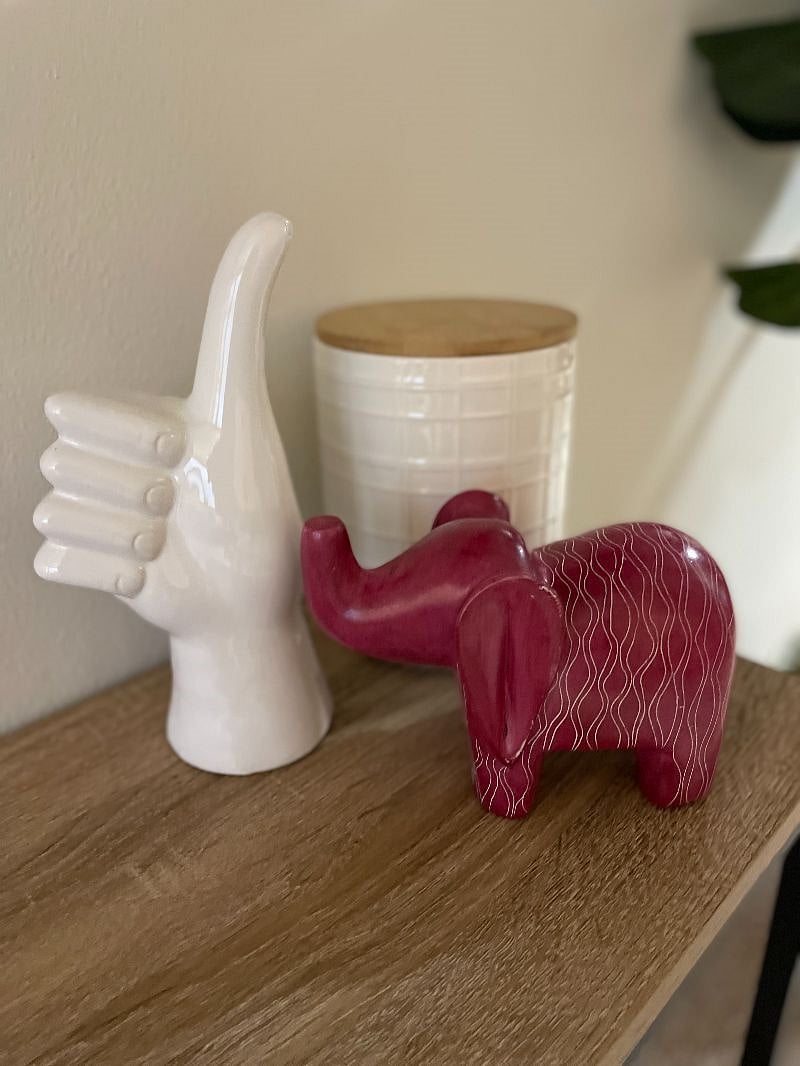 You will find unique decor throughout the entire apartment.