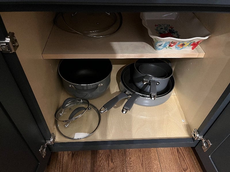 Brand new pots and pans