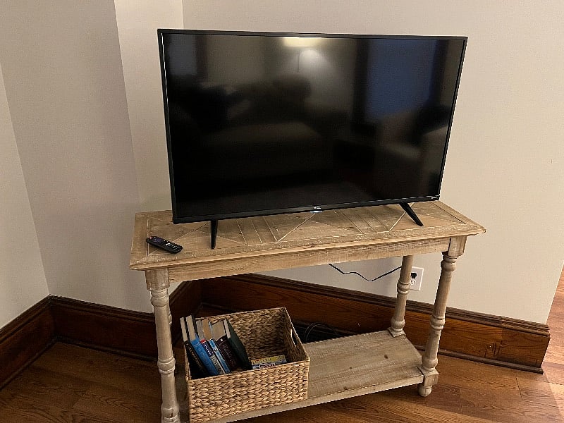 New TV with WiFi streaming