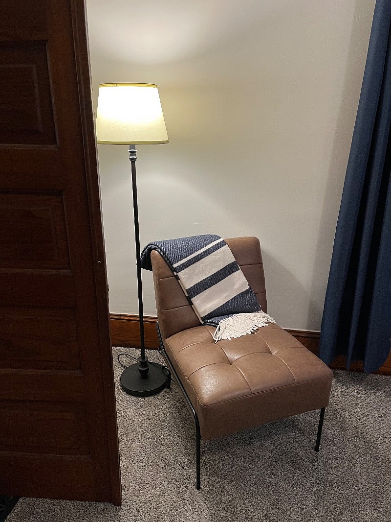 Bedroom reading nook