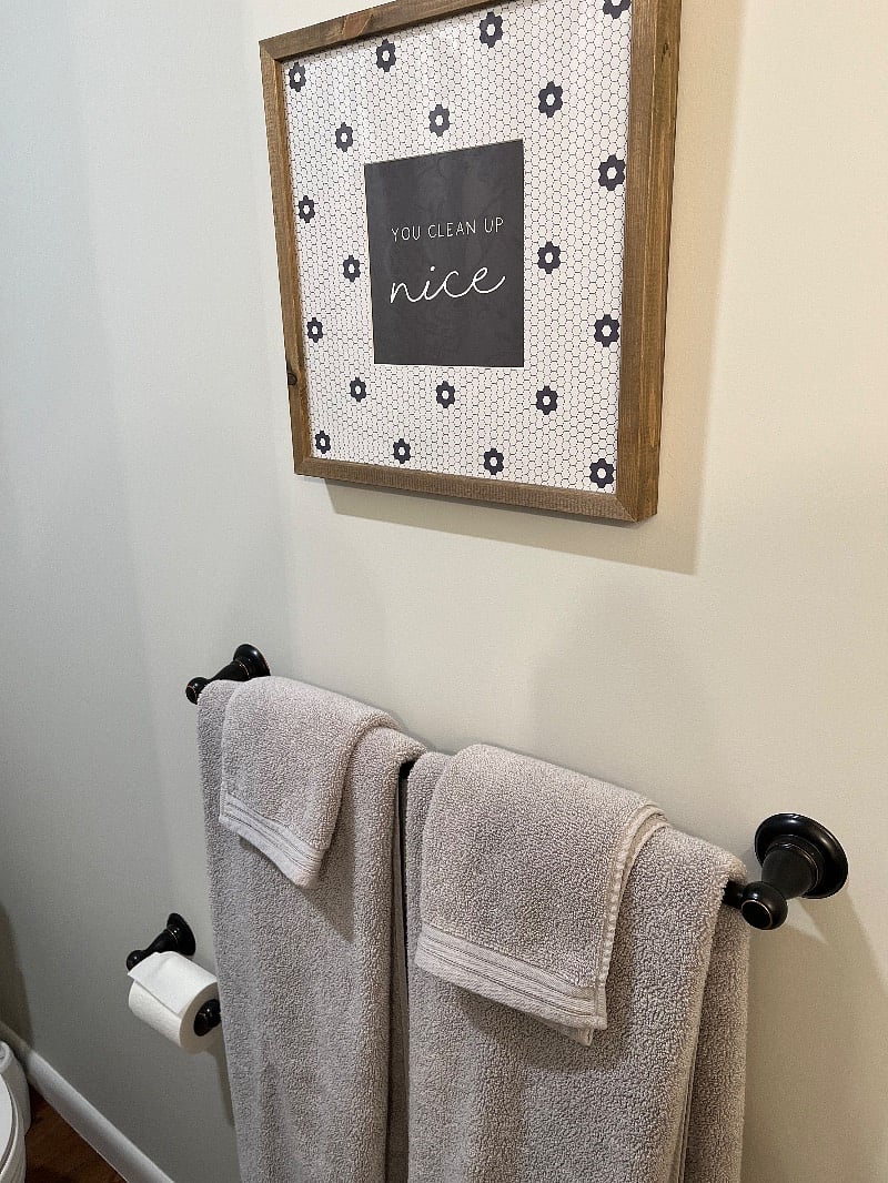 Brand new fluffy towels