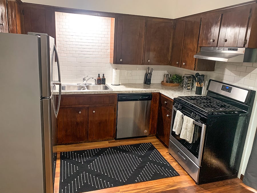 Open Kitchen featuring all the Cooking Essentials you may Need