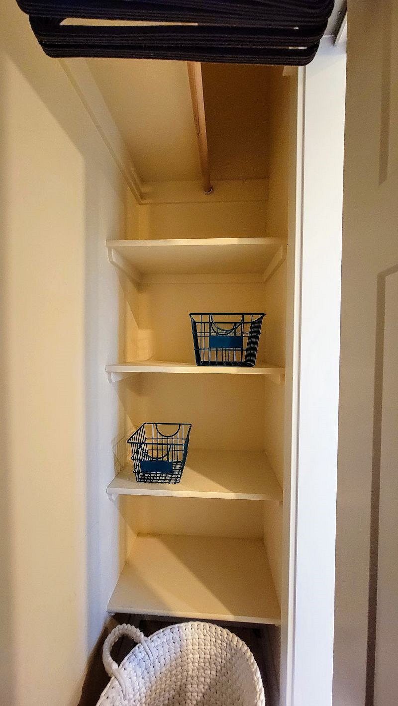 Inside the pantry.