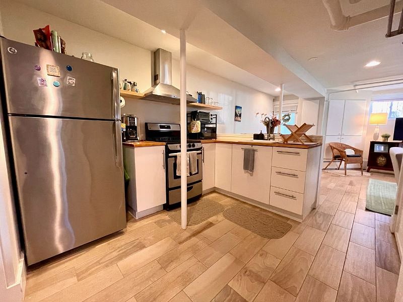 The kitchen is fully stocked. See property description for a list. 