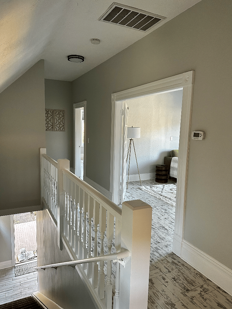 entry and stairs