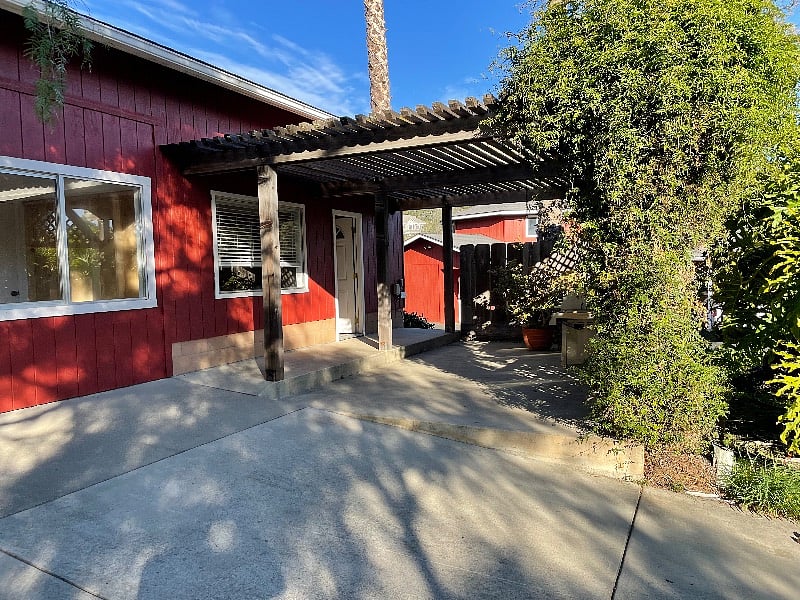 Gap 1 Bedroom 1 Bath Front door to casita