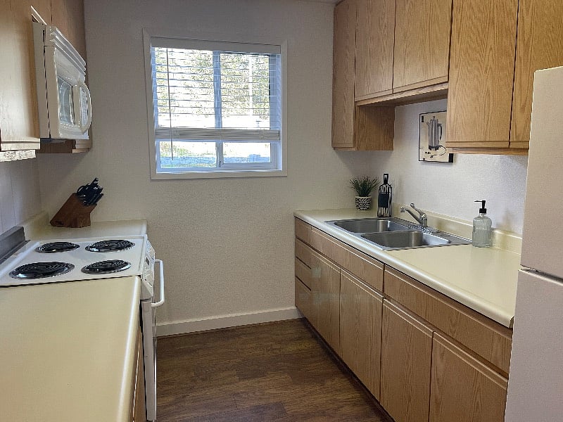 Gap 1 Bedroom 1 Bath Large Kitchen with Tons of Storage Full size oven and stove
