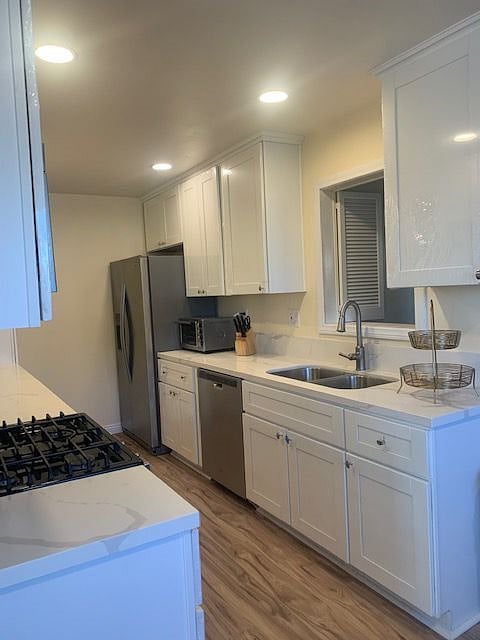 Kitchen with fully stocked