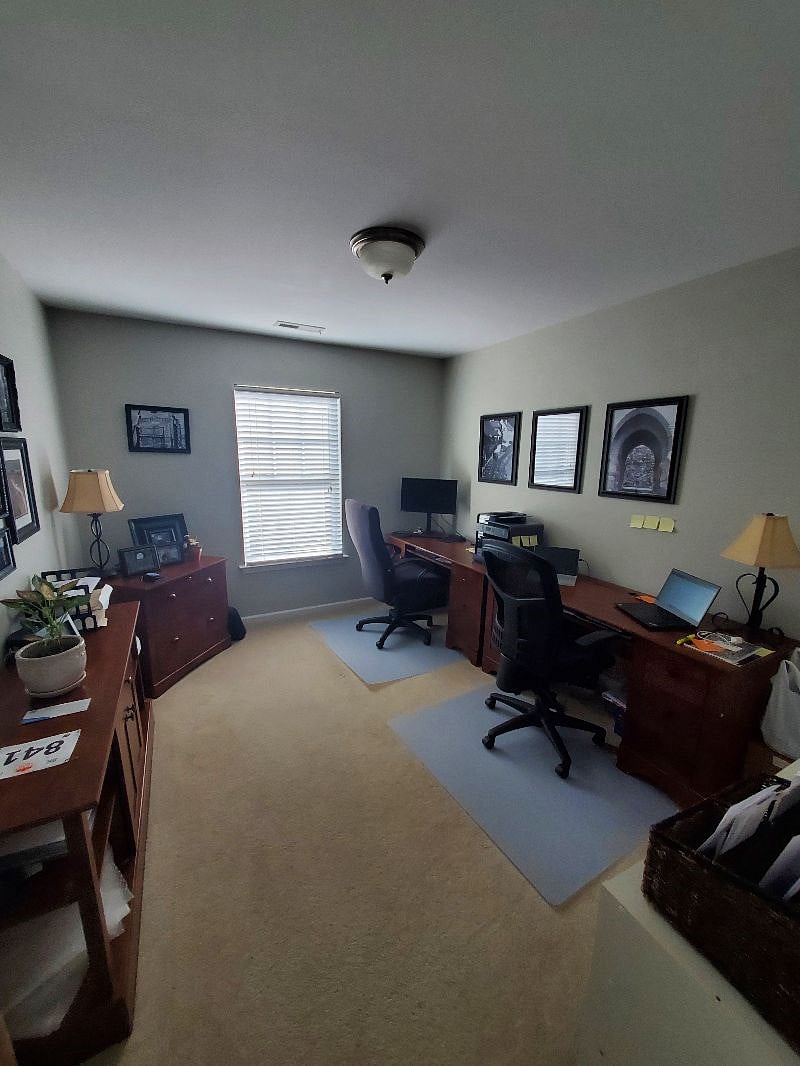 Upstairs, dedicated office