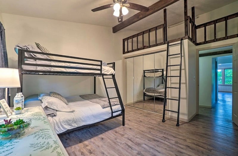 Bedroom 3 | Loft with Beanbag Chairs