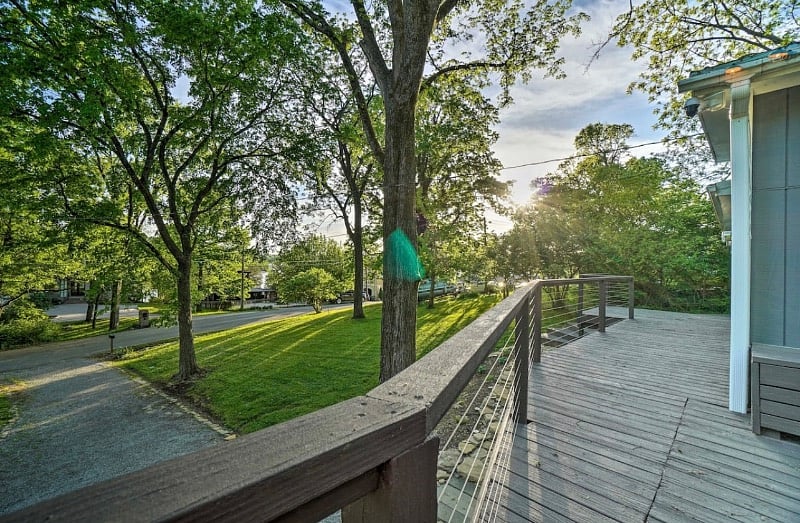 Deck | Stairs Required | External Security Camera