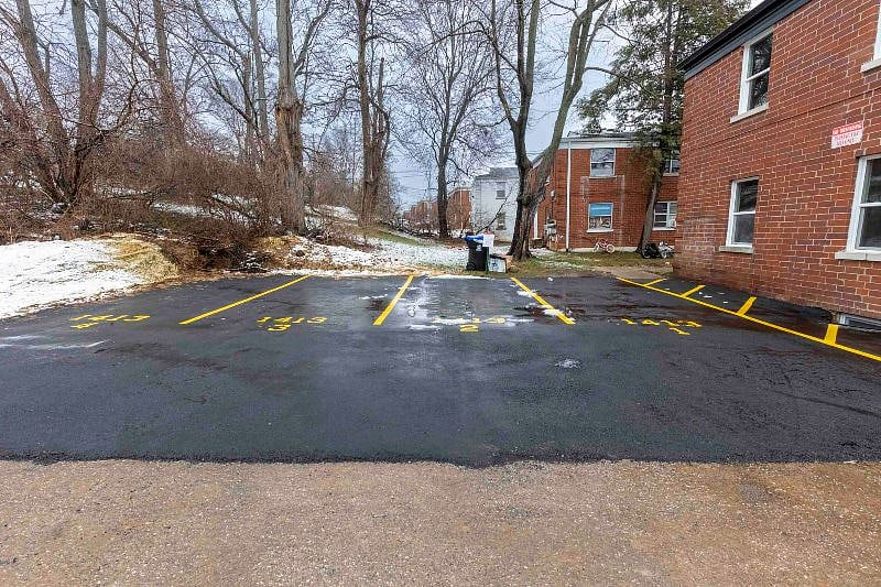 Parking Lot # 1 with 4 spots