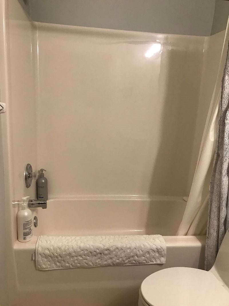Shower and tub combo