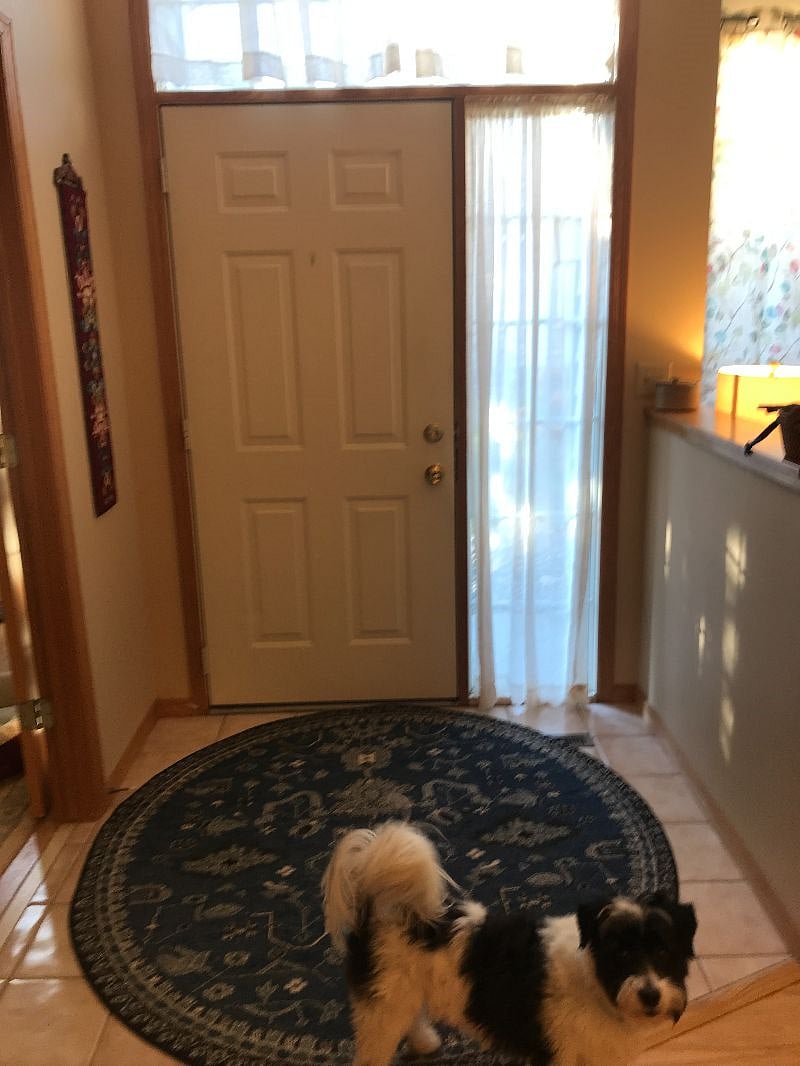 Front door inside