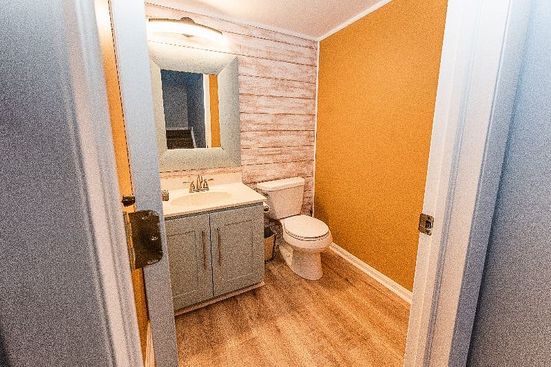 Powder Room on the first floor