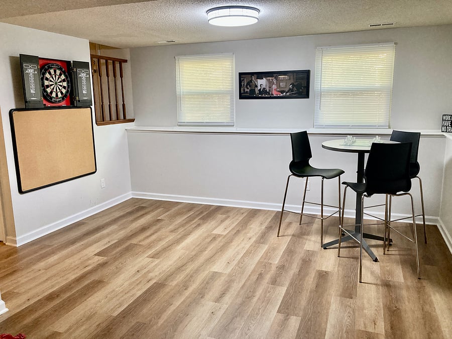 Downstairs family/game room
