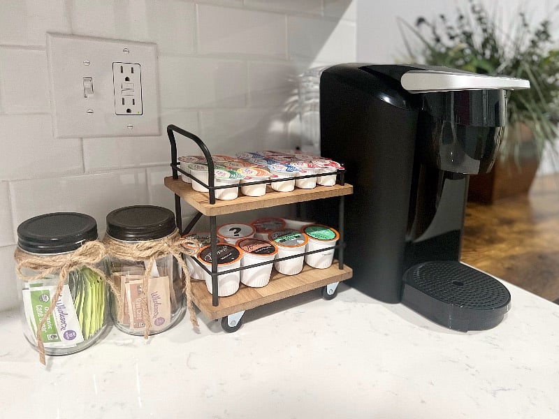complimentary coffee / Keurig coffee maker
