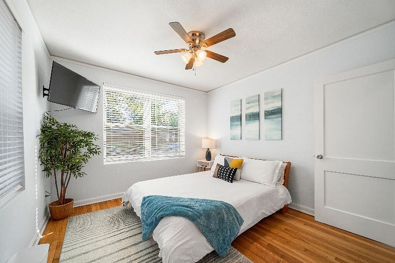 Original hardwood floors throughout.
