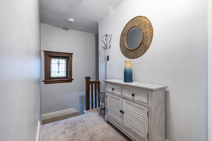 Second floor landing.