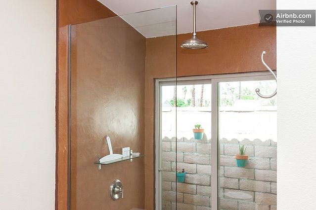 Primary Bathroom & Outdoor Shower Area