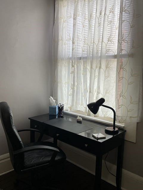 Inviting office nook for catching up on emails and work