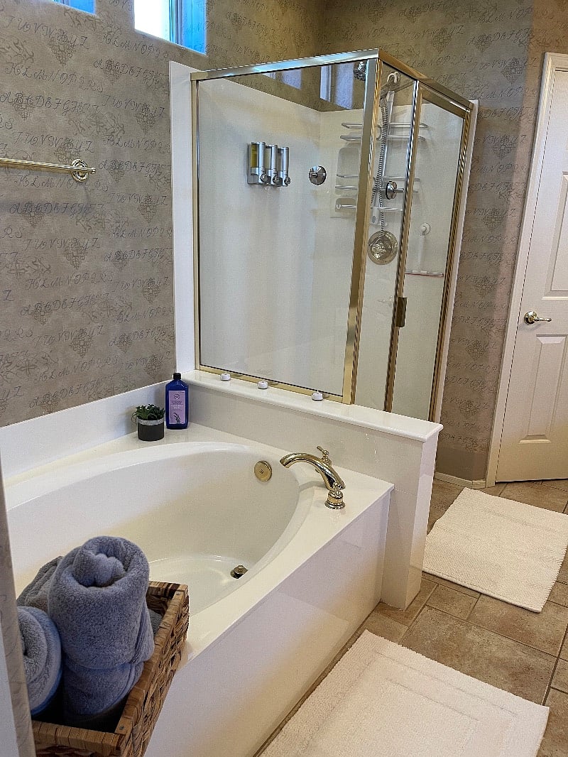 Master Ensuite - Garden Tub and Shower